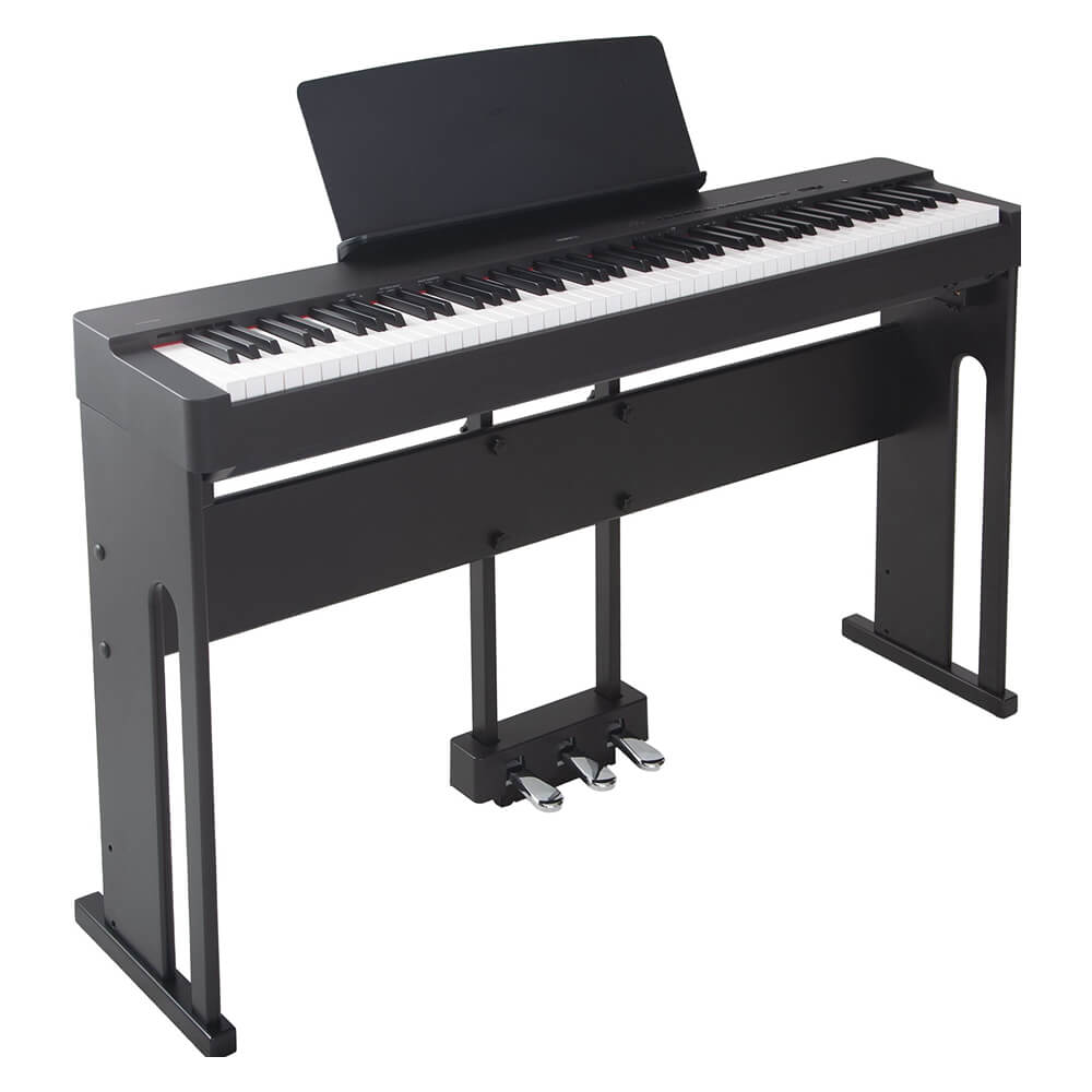 <strong>Für ambitonierte Anfänger</strong> <br> <strong style="font-size: 18px;">Yamaha P-225 optimal</strong> <br> B:1.326 × H:815 × 272 mm, ca. 11,5 kg <br> <strong>33€/monatlich</strong>